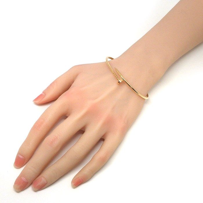 カルティエ Cartier バングル ジュスト アン クル SM B6062519 釘  