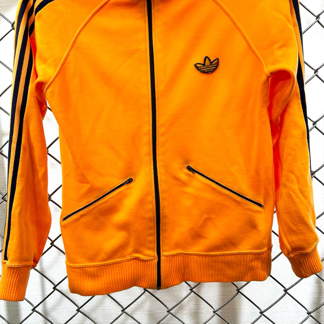 adidas 80's Orange Color Vintage Track Jacket Korea 韓国製
