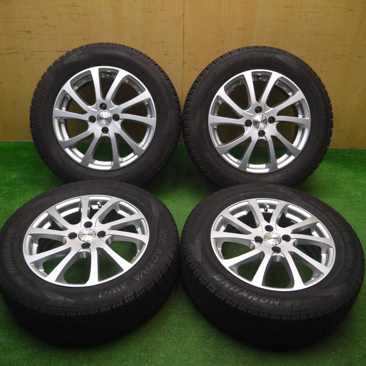 バリ溝！21年！キレイ！ほぼ10分☆スタッドレス 195/65R16