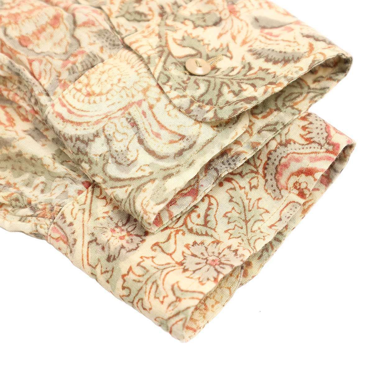 LEE - NICENESS COMOLI 22ss KHADIブロックプリント Mの通販 by or