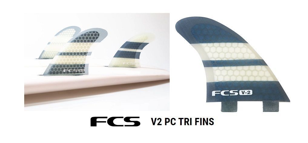 n*i様 FCS　V-2 PC TRI-QUAD FIN SET　※お値段下げま n*i様 FCS V-2 PC TRI-QUAD FIN SET ※お値段下げ