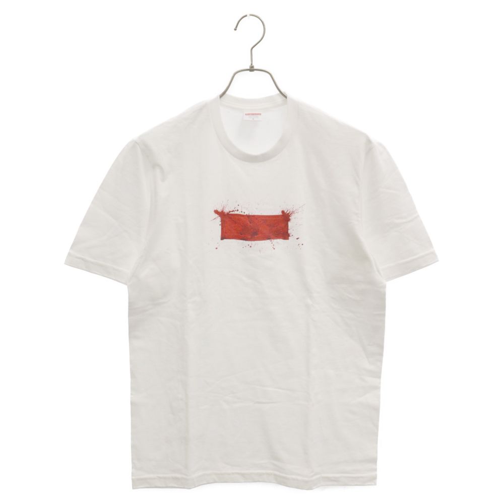 SUPREME (シュプリーム) 22SS Ralph Steadman Box Logo Tee ラルフステッドマン ボックスロゴペイント 半袖Tシャツ  カットソー - メルカリ