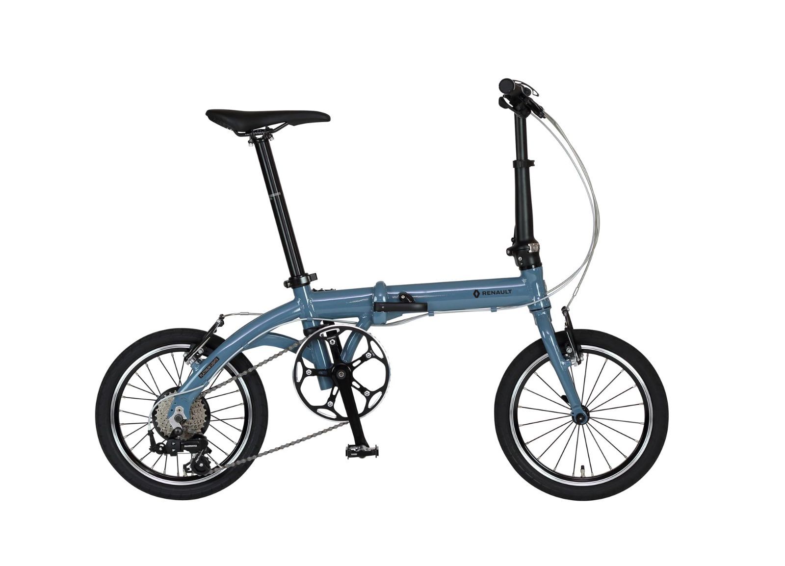 「美品」ルノー軽量折りたたみ自転車 ルノー 小型軽量折りたたみ自転車 美品