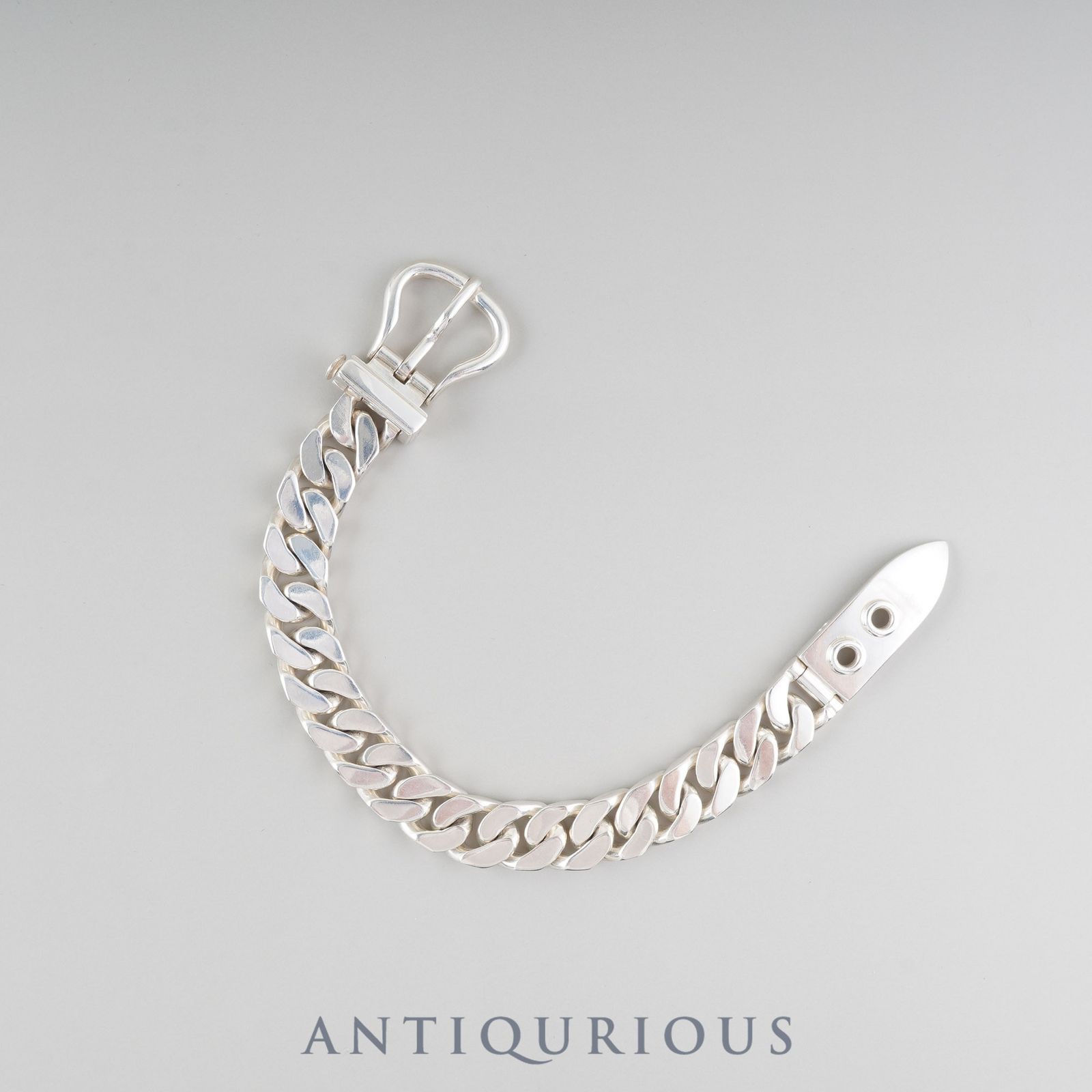 HERMES エルメス ブックルセリエ GM ブレスレット シルバー 925 HERMES