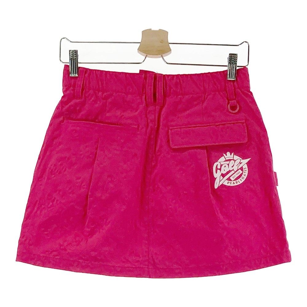 サイズ：0 PEARLY GATES パーリーゲイツ ストレッチスカート ロゴ総柄