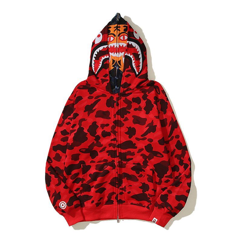 A BATHING APE BAPE アベイシングエイプ パーカー シャーク 男女兼用  