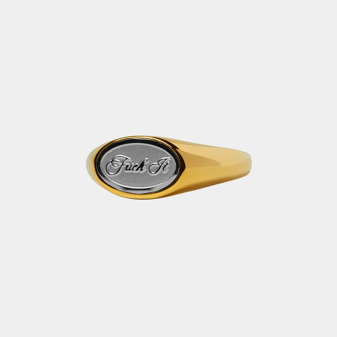 HUF FUCK IT SIGNET RING GOLD Mサイズ ¥13200 ＋ 送料¥550 - メルカリ