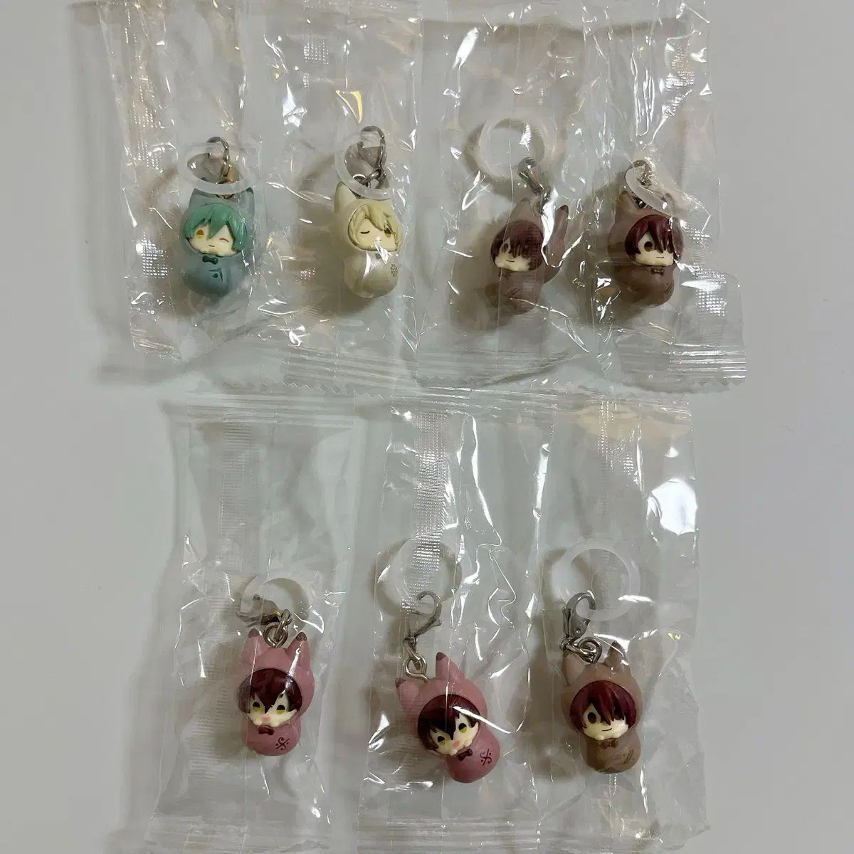 【雷市場（ポンジャン）商品韓国直送】 アイドリッシュセブン(アイナナ) ジュール 桐谷 遥 トウマ ミナミ 虎尾 めじるしアクセサリー vol 2
