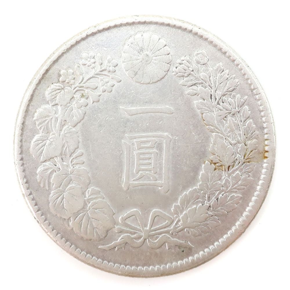 古銭 一圓銀貨 明治45年 約26.9g 一円銀貨 貨幣
