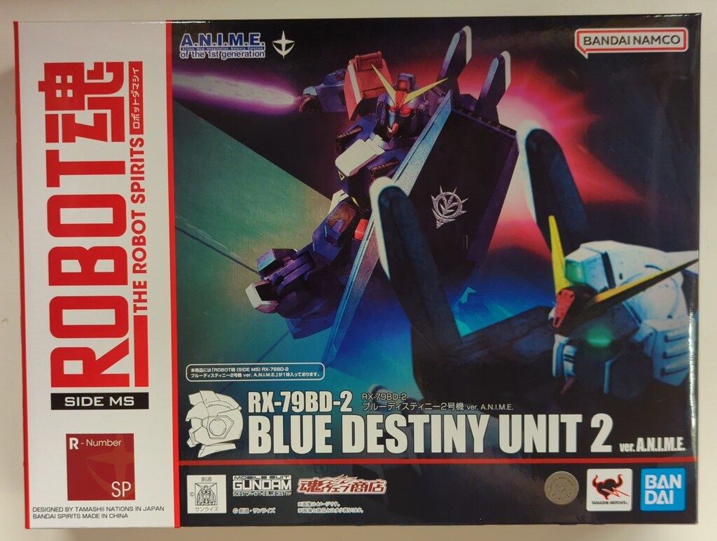 BANDAI SPIRITS ROBOT魂<SIDE MS> 機動戦士ガンダム外伝 THE BLUE DESTINY RX-79BD-2 ブルーディスティニー2号機 ver. A.N.I.M.E. SP