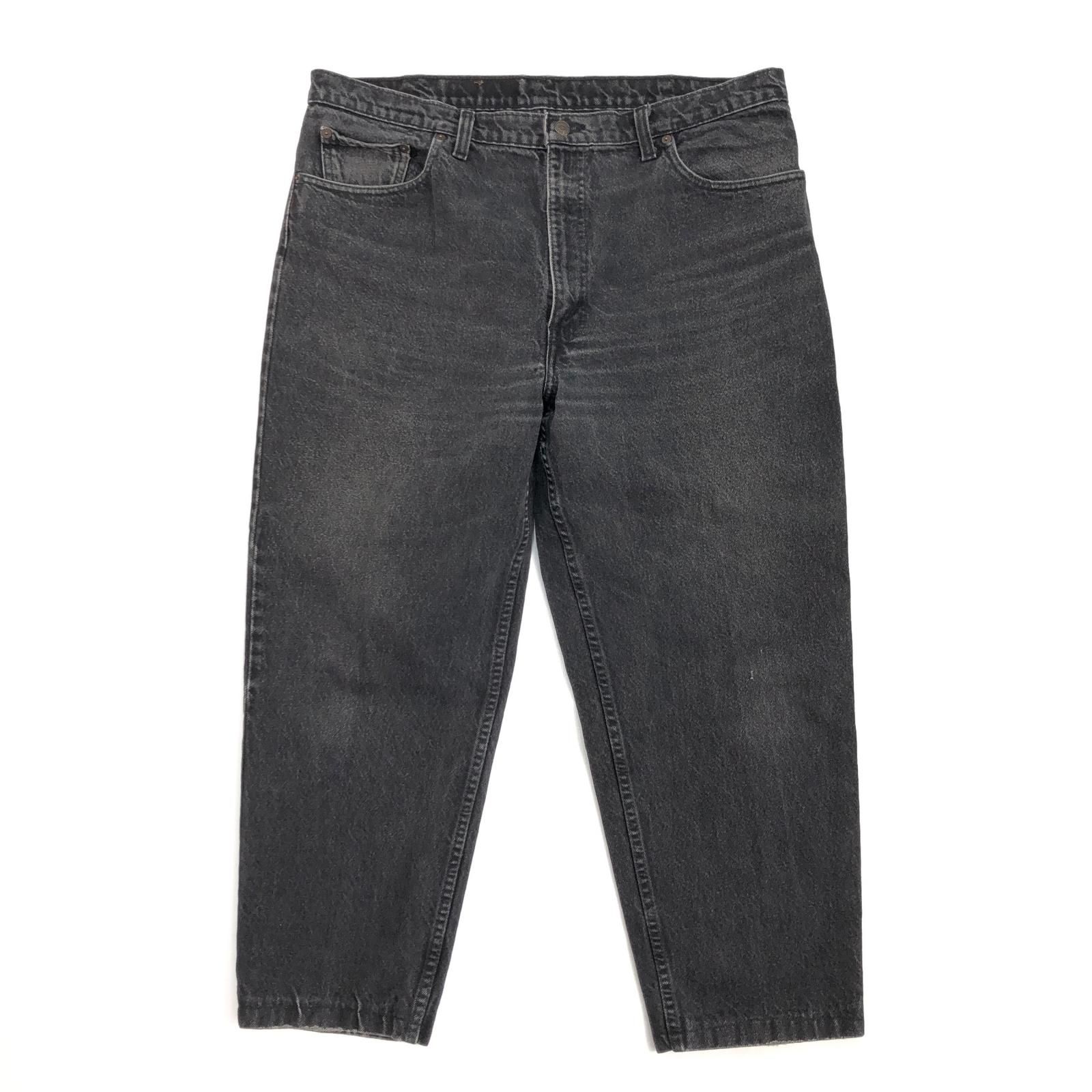 物流センター Levi s | リーバイス デニムパンツ 550 CANADA製 W40 リラックスフィット 550 CANADA製 W40 リラックスフィット ブラック 107
