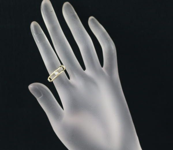 ティファニー リング ダイヤ ダイヤモンド バイザヤード ダブル  