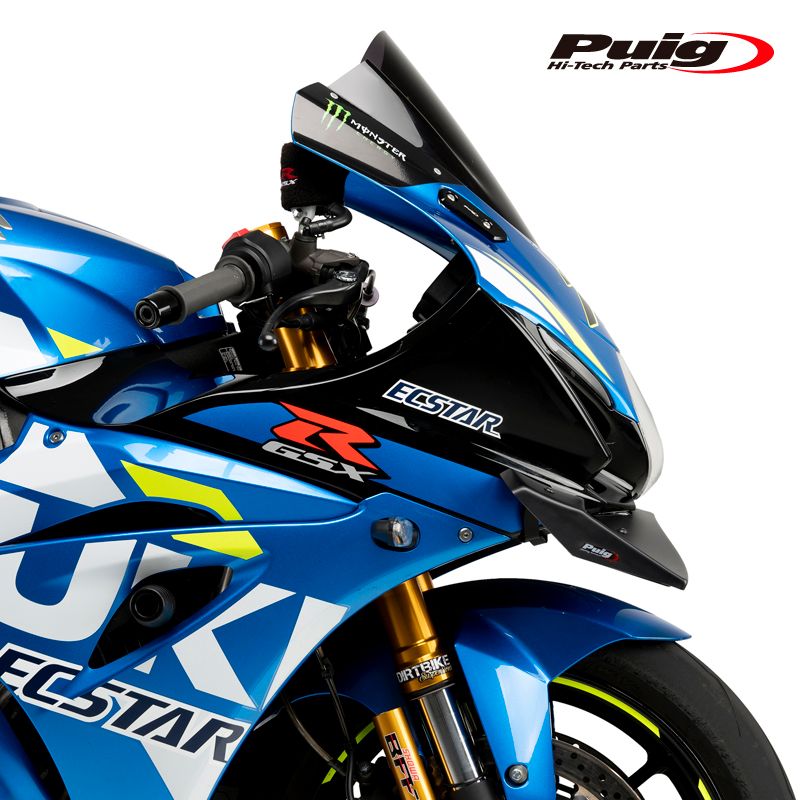 Puig NEW GENERATION gsr400スクリーンカウル Puig New Generation Sport Windscreen Kawasaki Z400 2019-2024