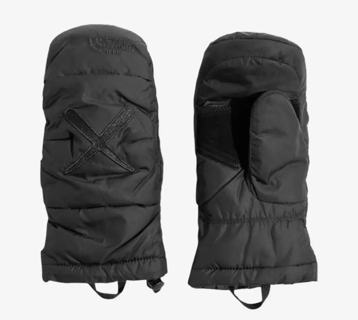 THE NORTH FACE ザノースフェイス × カウズ ヌプシ ミット ブラック
