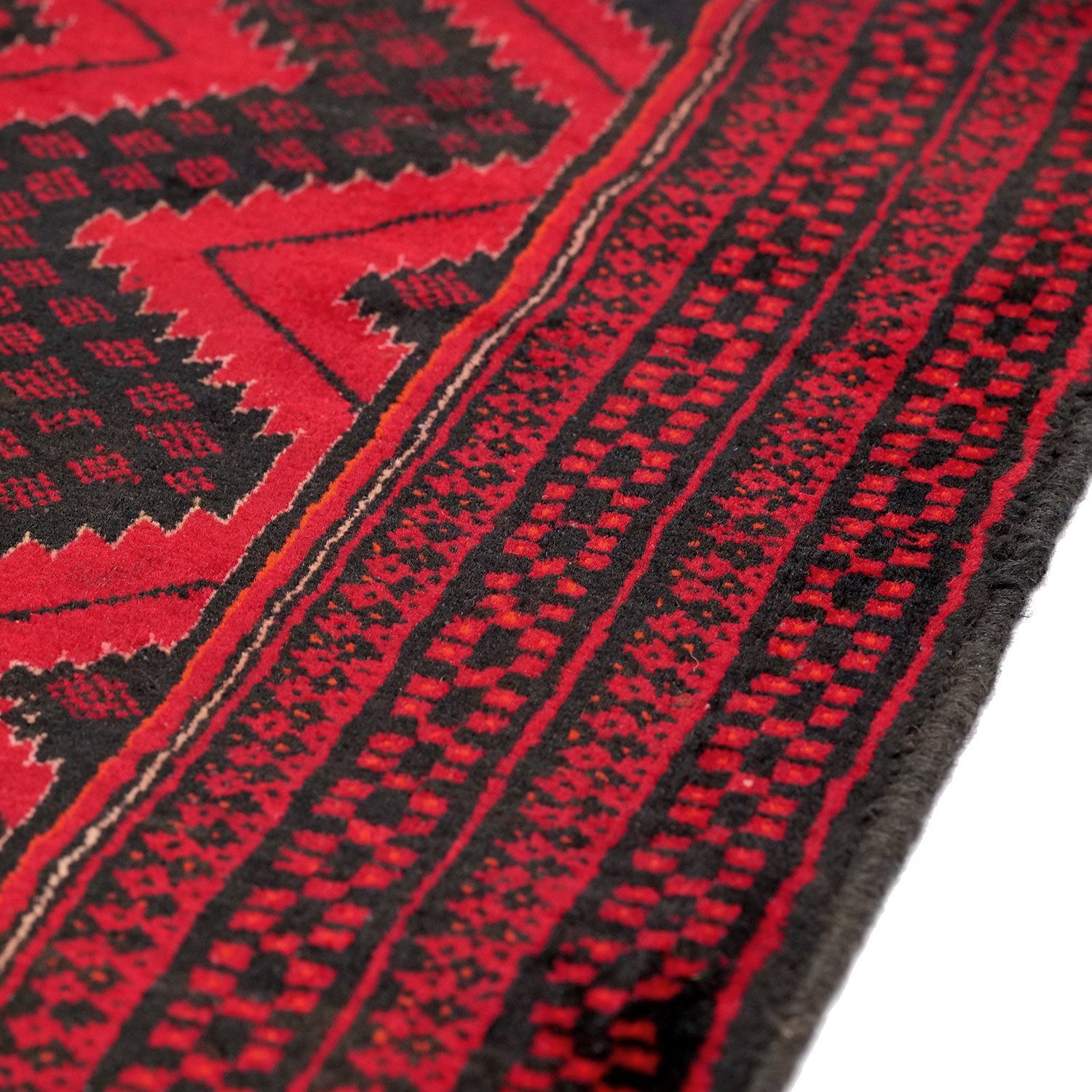 トルバトヘイダリエ 1970年代 2530×900mm セミアンティーク ダイヤモンドモチーフ 手織り - carpet-アンティークペルシャ絨毯 ヴィンテージラグ専門店 送料無料 HOMU-JOURNEY_COM