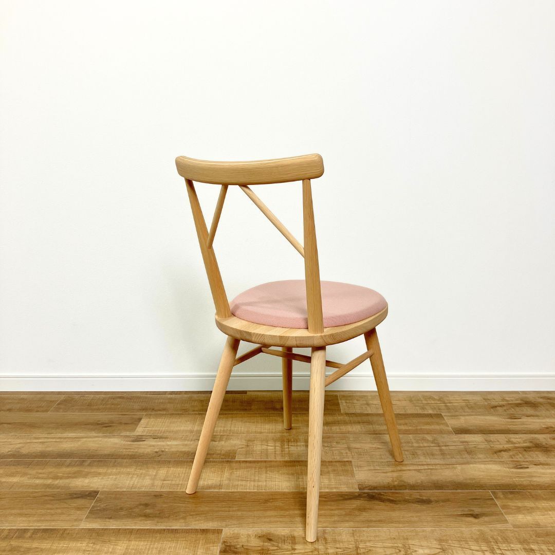 karimoku CONTRACT omi Armless Chair PURE OAK ピンク カリモク 