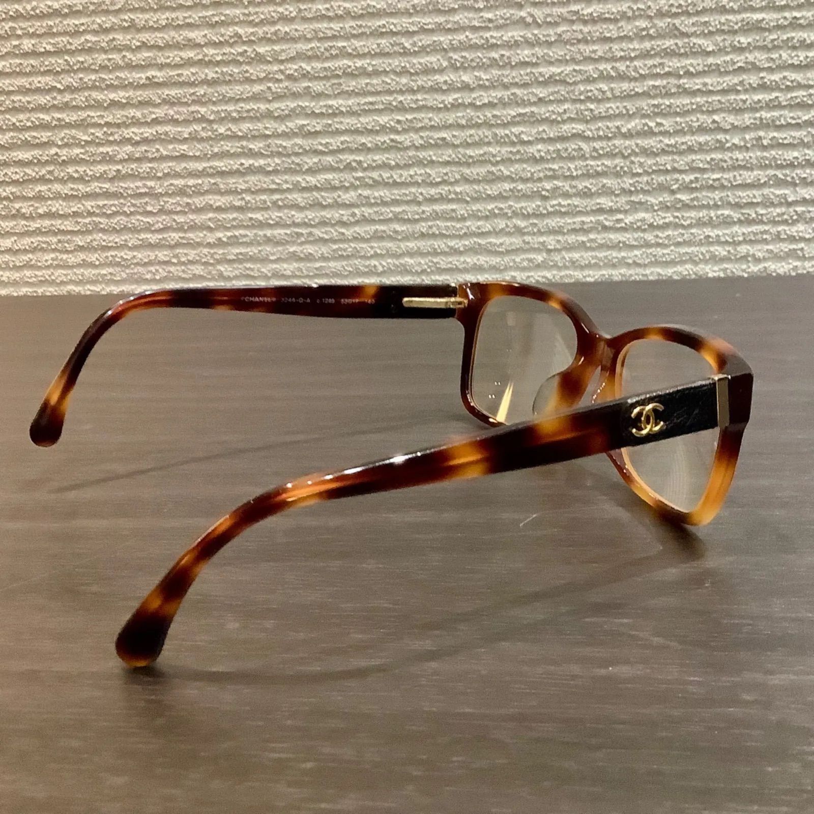 売れ筋・人気アイテム 商品 メガネ シャネル べっこう茶 人気 ココマークデザイン 小物