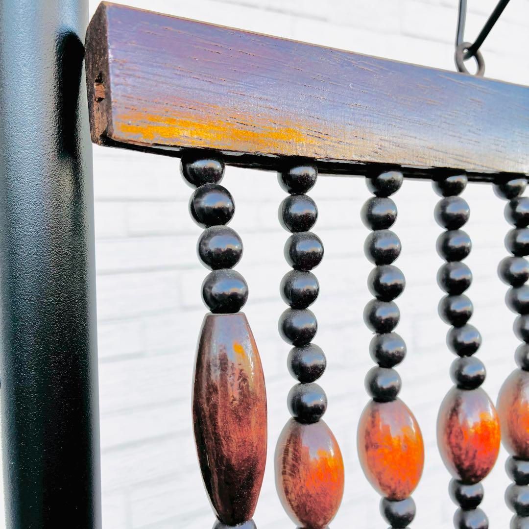 ウッドビーズ 珠暖簾