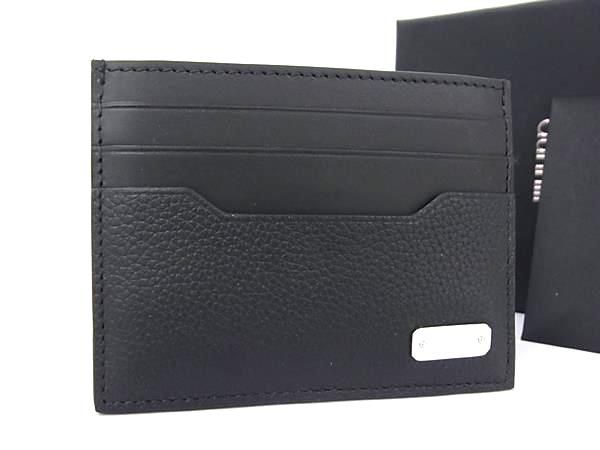 ■新品■未使用■ dunhill ダンヒル 1893 ハーネス レザー カードケース パスケース メンズ ブラック系 FJ2991 □新品□未使用□ dunhill ダンヒル 1893 ハーネス レザー カード