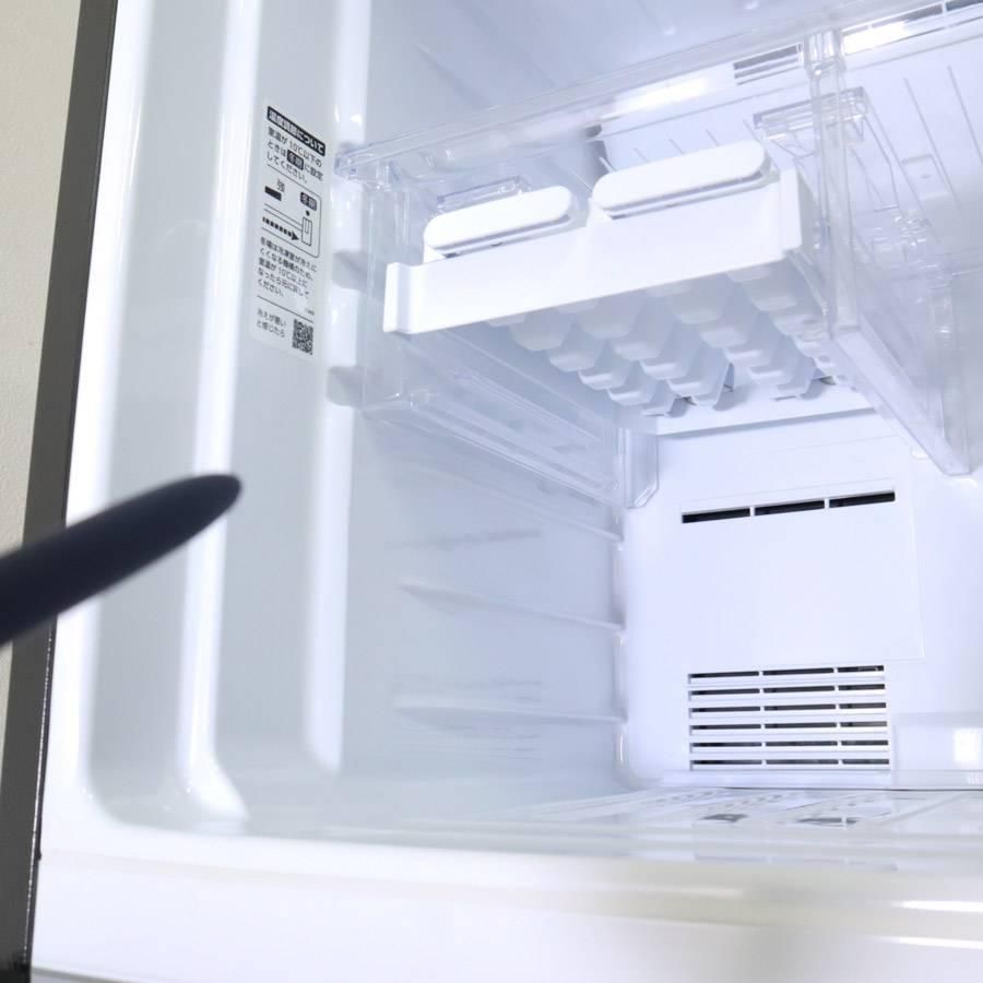 2020年 シャープ 225L 2ドア冷蔵庫 SJ-D23E-S シルバー 右開 261h15