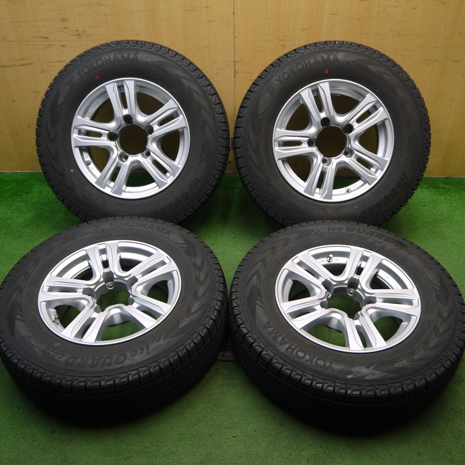 バリ溝！22年！キレイ！9分☆ジムニー シエラ 等 195/80R15 