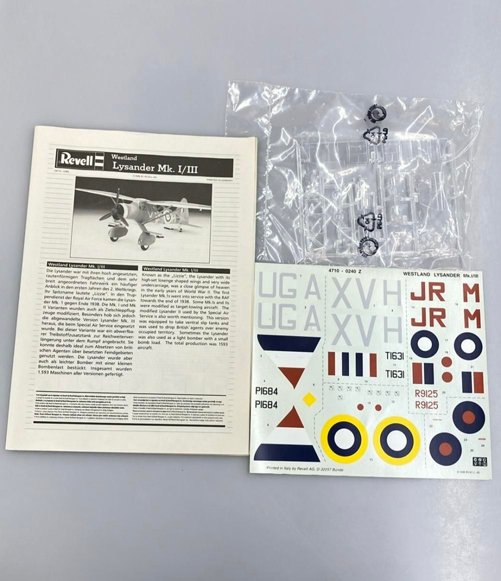 Revell 1/32 ウエストランド ライサンダー Mk.I/III プラモデル REVELL