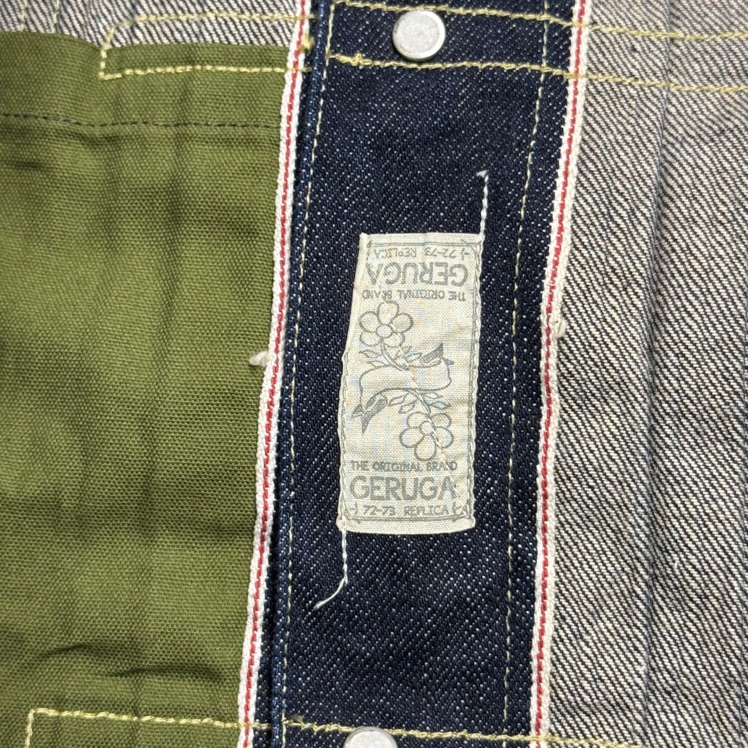 参考上代39600円 未使用品 GERUGA DENIM JUMPER デニムジャンパー