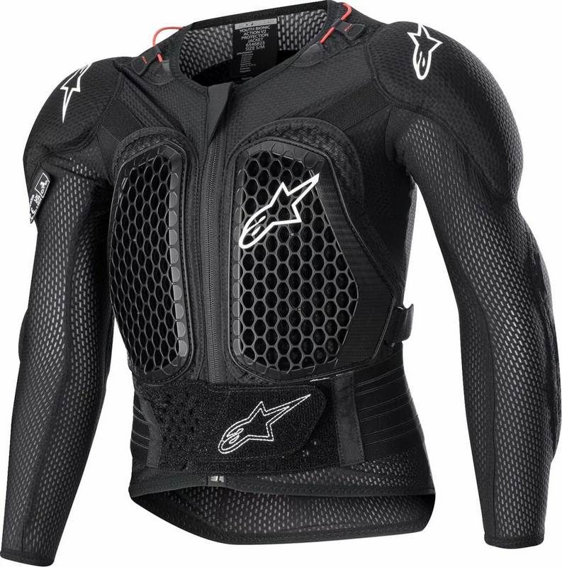 Alpinestars / アルパインスターズ ユース用 Bionic Action V2 プロテクションジャケット ブラック サイズ S/M | 6546823-10-SM