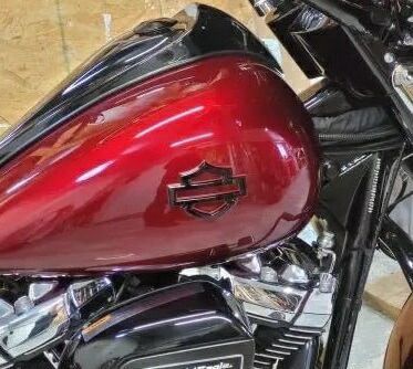 ハーレーCVO タンク エンブレム メタル3D 各色あり ダイナ ソフテイル