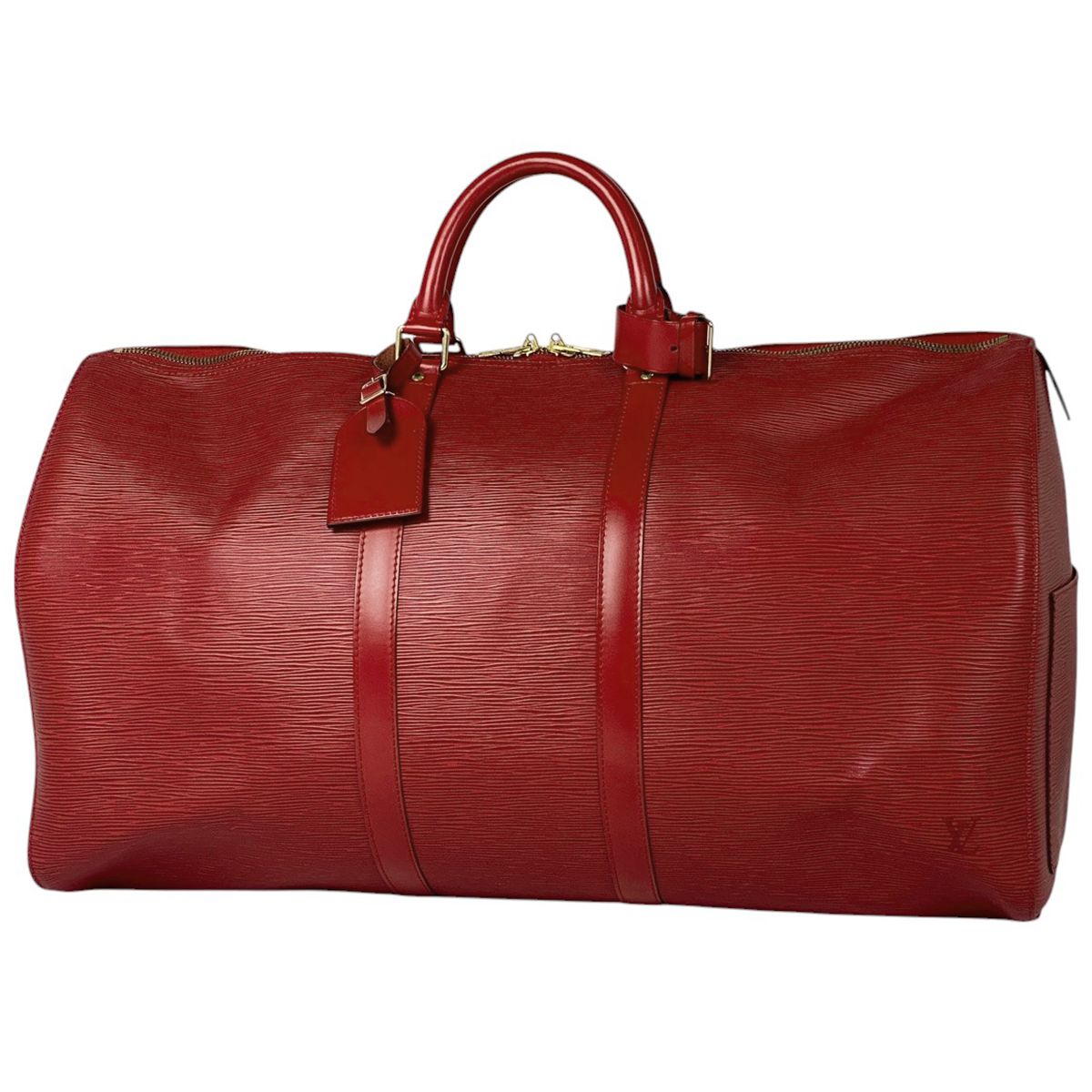 【超極美品】ルイヴィトン M42957 エピ キーポル55 ボストンバッグ ルイ・ヴィトン Louis Vuitton キーポル 55 ハンドバッグ 旅行