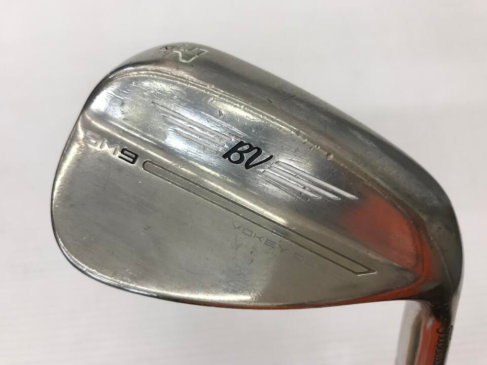 訳あり】VOKEY SM9 ブラッシュドスチール | 52 | WEDGE | ダイナミック
