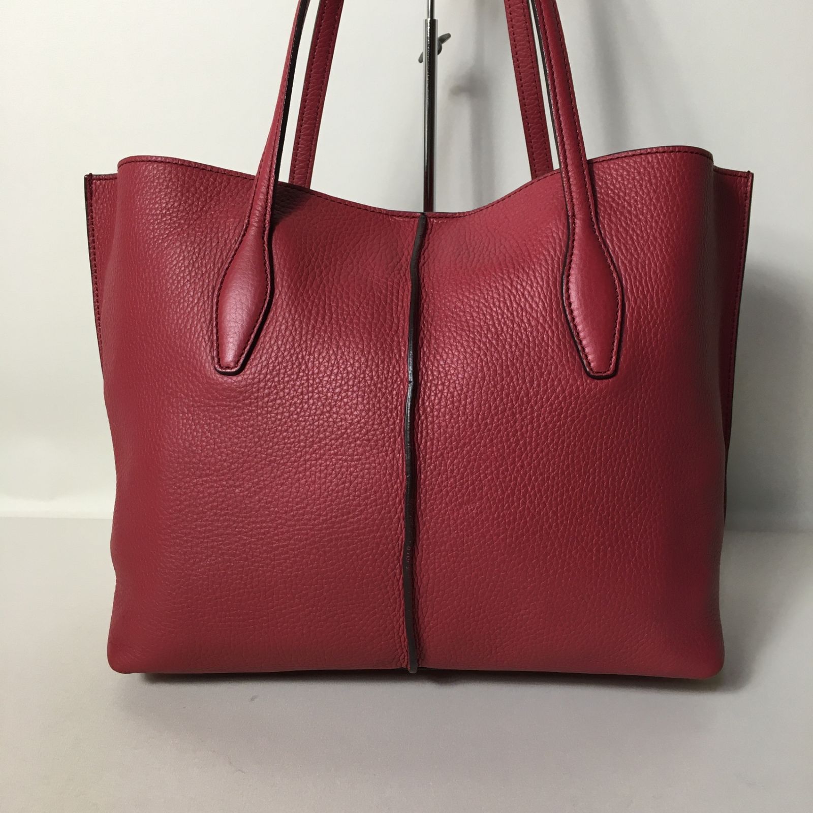 2507-105｜美品｜トッズ トートバッグ レザー ピンク - メルカリ