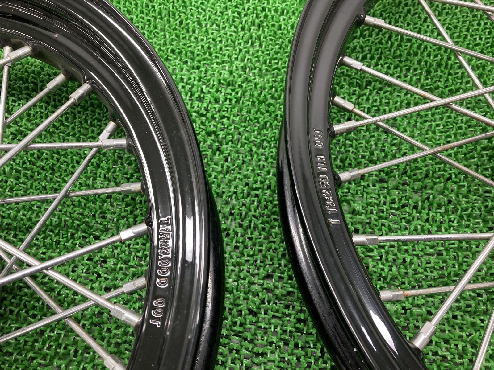 FXBB1750 ホイール 前後 ハーレー 純正 中古 バイク 部品
