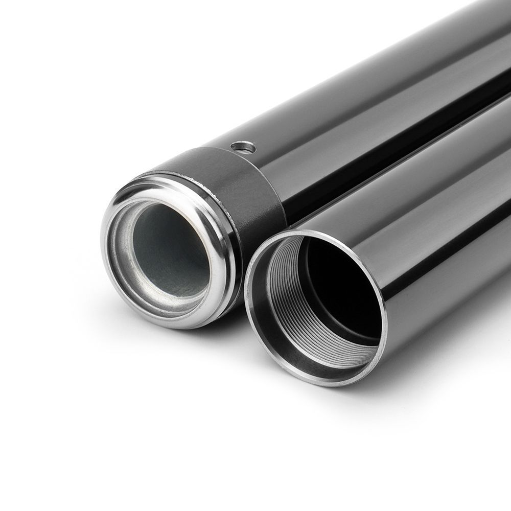 XB157 上メッキVL250 イントルーダーLC250 Intruder VJ51A 37MM 純正品番51110-26F00に対応 インナーチューブ ブラック２本