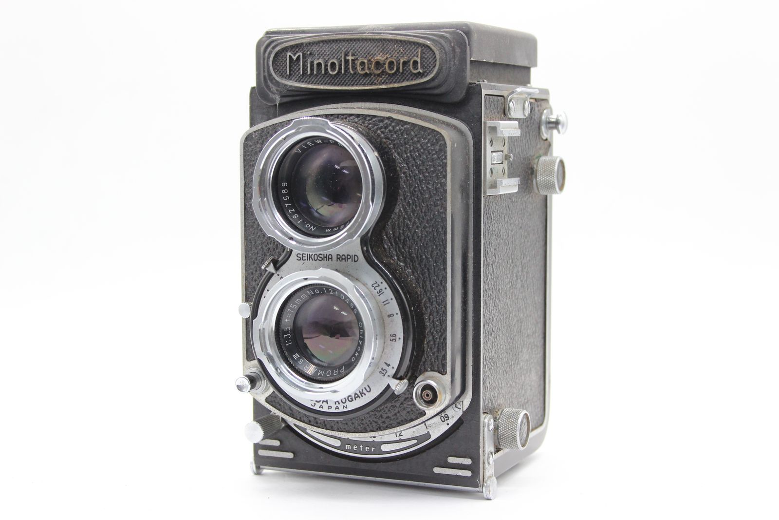返品保証】 ミノルタ Minoltacord PROMAR S III 75mm F3.5 二眼カメラ 