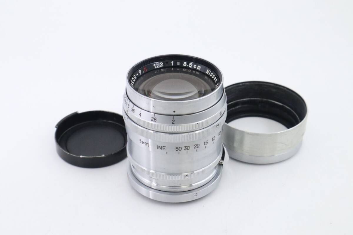Nikon ニコン NIKKOR-P.C 1:2 f=8.5cm レンズ NIKKOR-P.C 1：2 f=