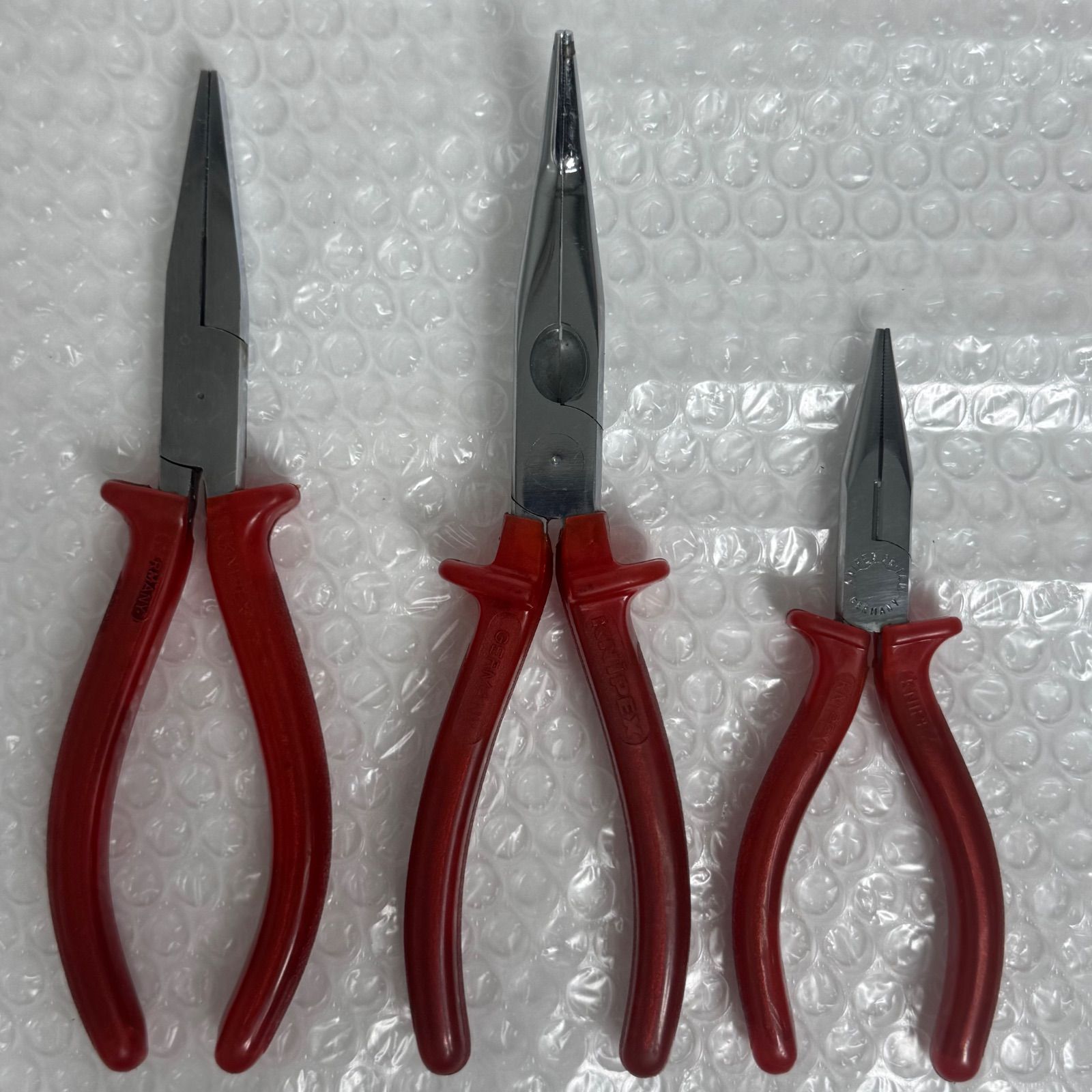 KNIPEX クニペックス ラジオペンチ 3本セット 160mm 200mm 220mm 精密工具 ドイツ製 工具セット