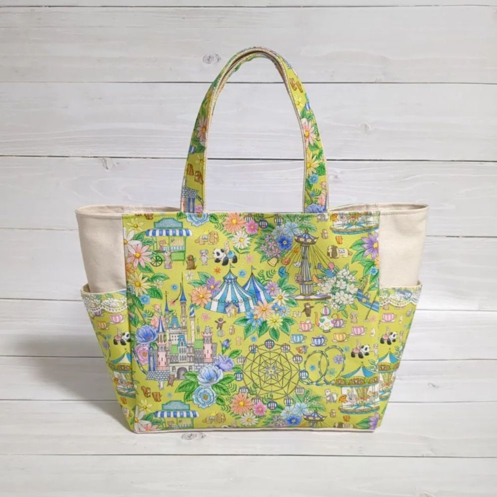 ユキエモン☆しっかりトートバッグ（デコレーションパーク） - メルカリ