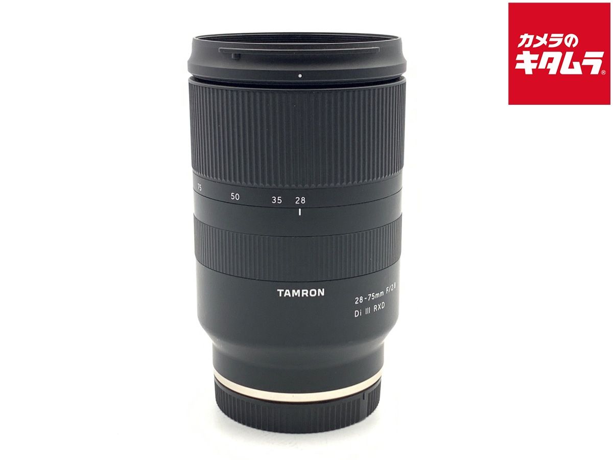 タムロン 28-75mm F2.8 Di III RXD ソニーEマウント用 Model A036