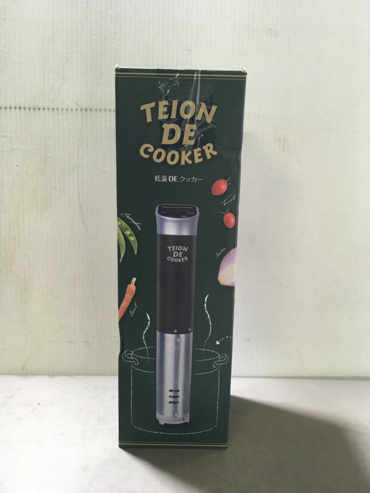 低温DEクッカー 新品未使用】低温DEクッカー 低温調理器 ブラック