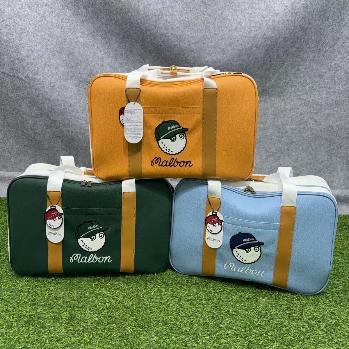 malbon golfマルボンゴルフ ボストンバッグ ゴルフバッグ キャディバッ 人気商品】malbon golf（マルボンゴルフ） ボストンバッグ