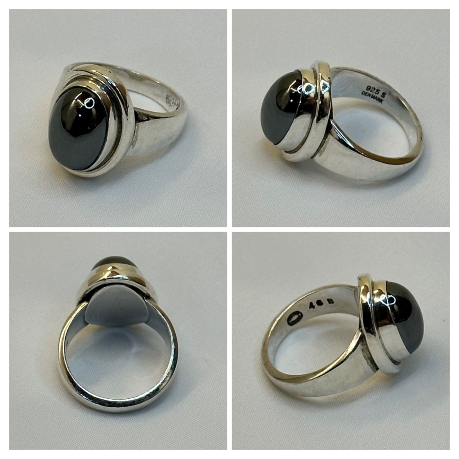 ◉美品◉ジョージジェンセン◉ヘマタイト◉リング◉10号◉SV925 