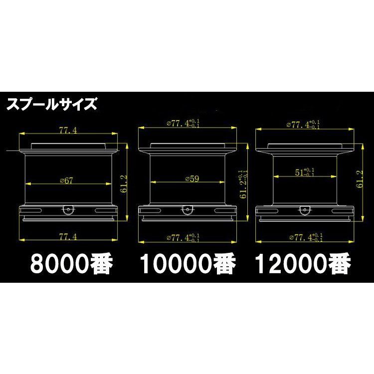 送料無料】フィッシング リール スピニングリール 10000番 ギア比:4.8