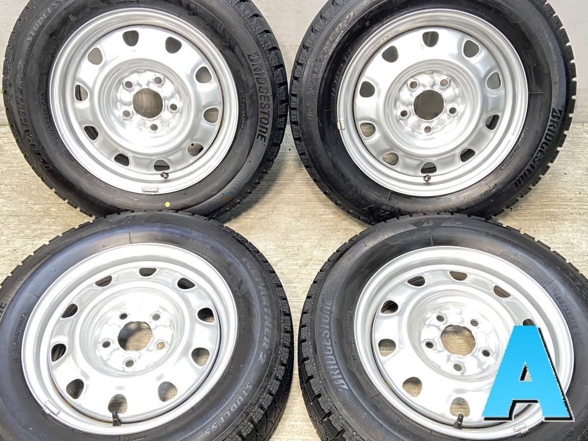 195|65R15 ブリヂストン アイスパートナー2 TOPTY M62 15x6.0 114.3-5穴 タイヤ スタッドレスタイヤ ホイールセット 4本セット w15250311057