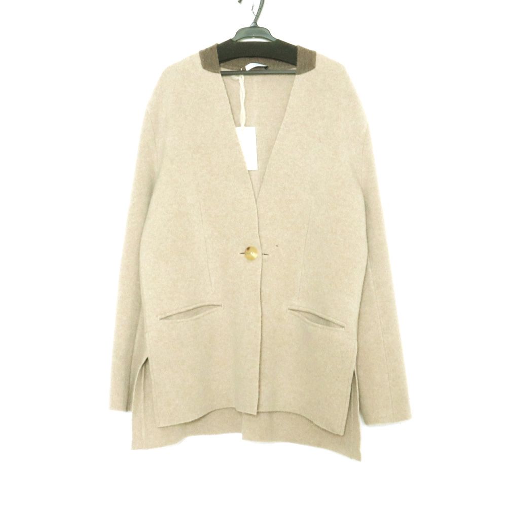 セール☆3490円→2990円 ループ編み金ボタンニットジャケット
