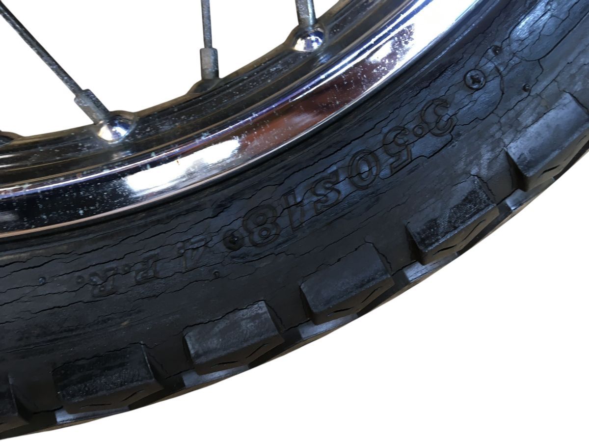 ドリーム CB250 エクスポート 1971-72年式 前後 ホイール セット レストア 流用 ビッグドラム化 ＯＨにも 2766-Z4355 BRIGHTFACE_UK