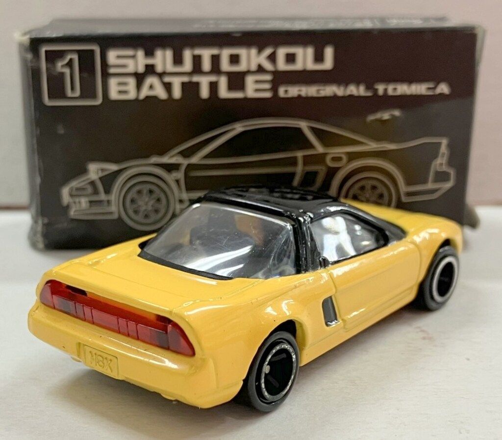 トミー 首都高バトル オリジナルトミカ ホンダNSX/黄 2 トミー 首都高バトル オリジナルトミカ ホンダNSX/黄 2 - メルカリ