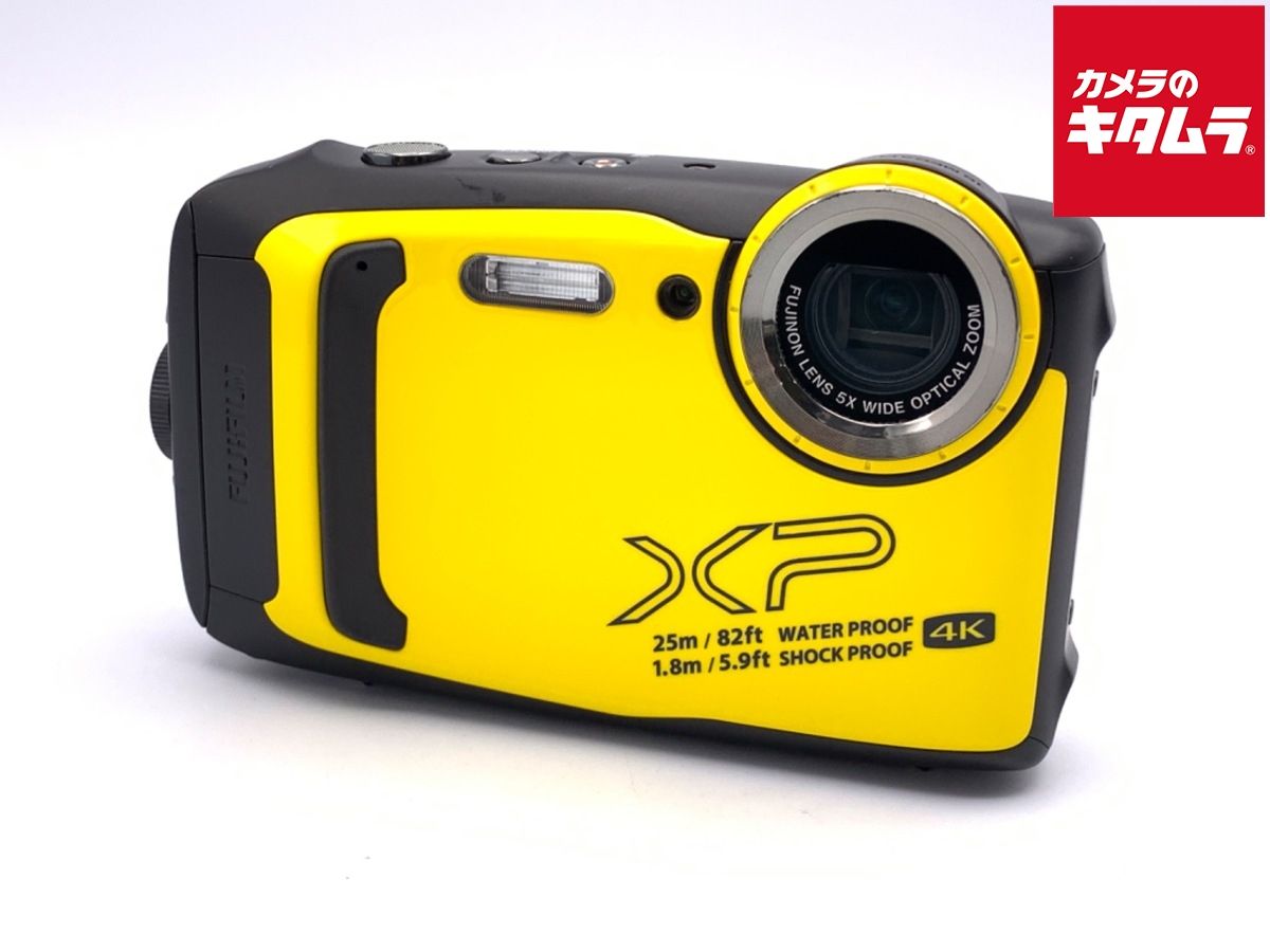 並品 フジフイルム FinePix XP140 イエロー