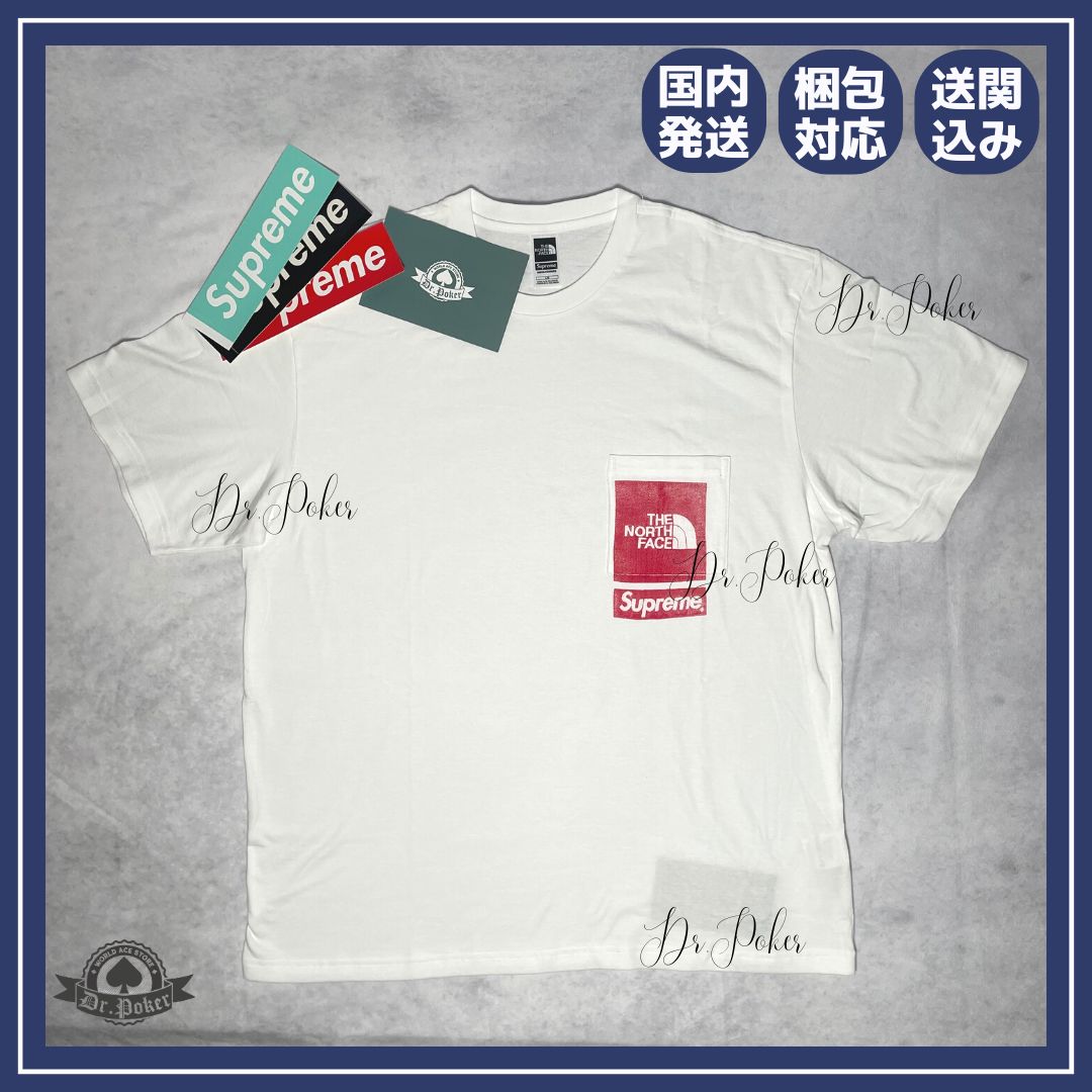 限定コラボ Supreme × The North Face Printed Pocket Tee