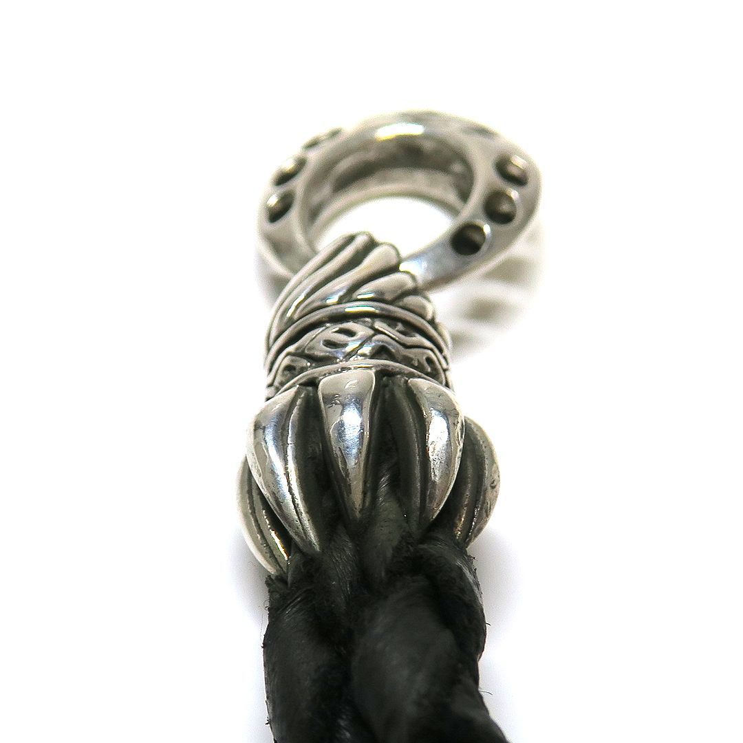 ナグァール NAGUAL レザー×シルバー ブレスレット 88.3g -buys - メルカリ